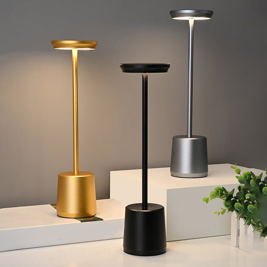 Cordless Rechargeable LED Table Lamp with Touch Control