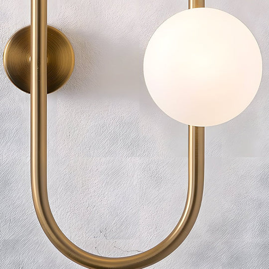 Creative 4 Glass Ball Bubbles LED Post-Modern Wall Sconce