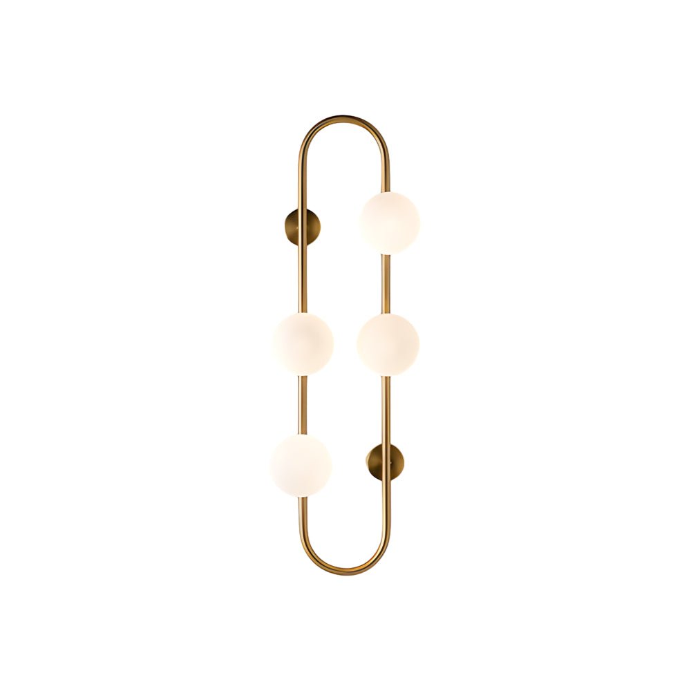 Creative 4 Glass Ball Bubbles LED Post-Modern Wall Sconce