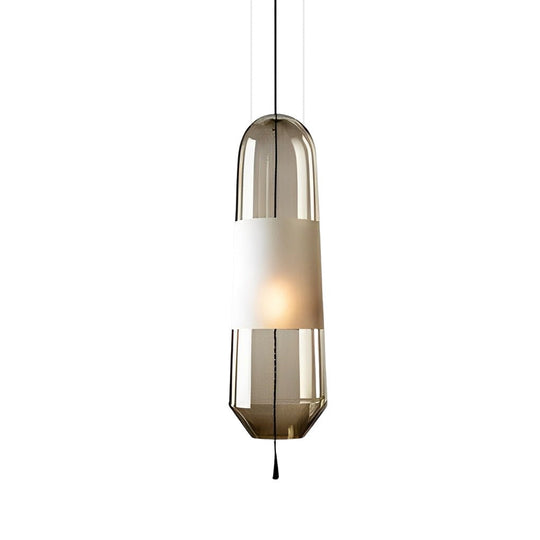 Creative Art Glass Shade Hardware Nordic Pendant Light Fixture