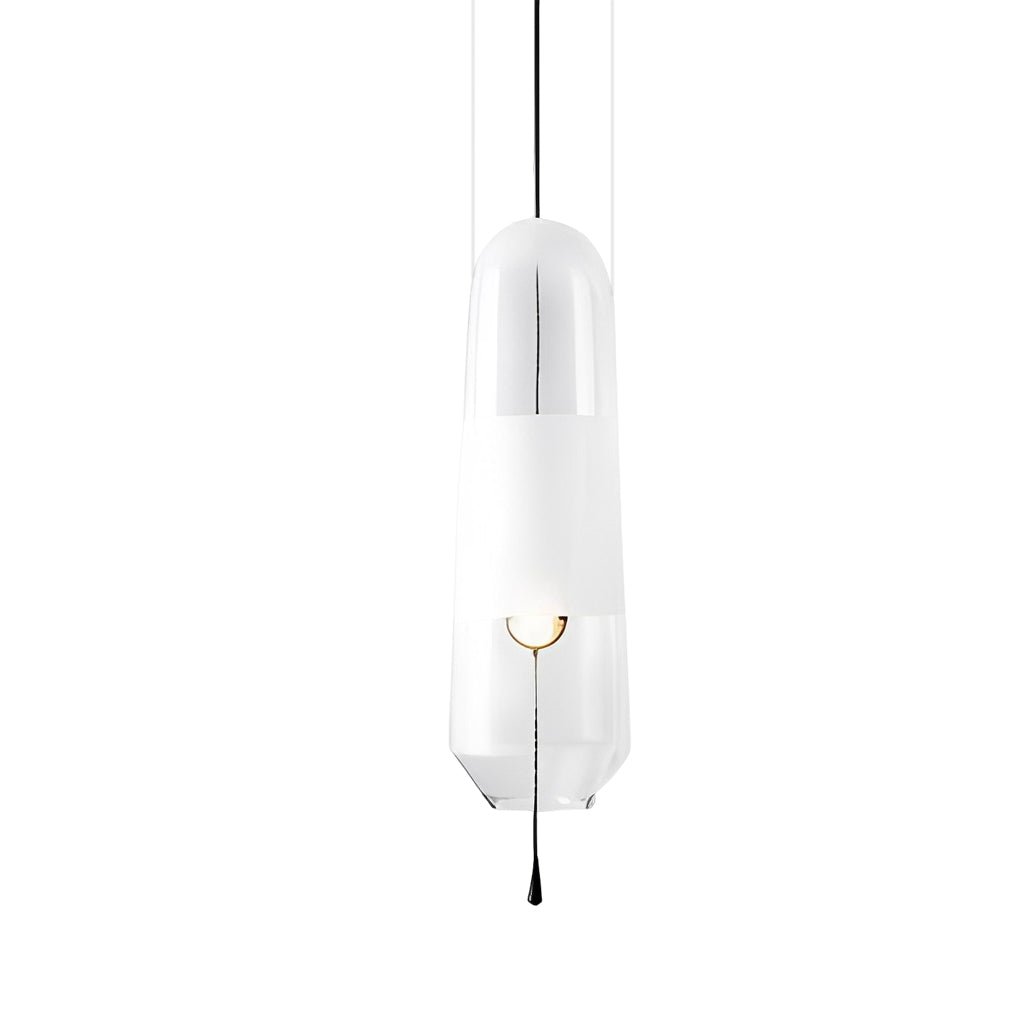 Creative Art Glass Shade Hardware Nordic Pendant Light Fixture