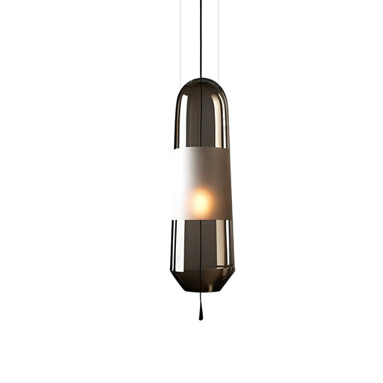 Creative Art Glass Shade Hardware Nordic Pendant Light Fixture