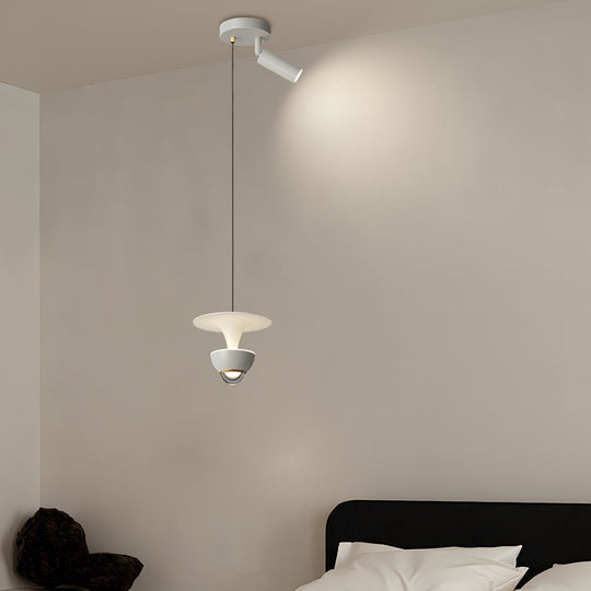 Modern Small Spotlight Pendant Light – LED with 3-Step Dimming