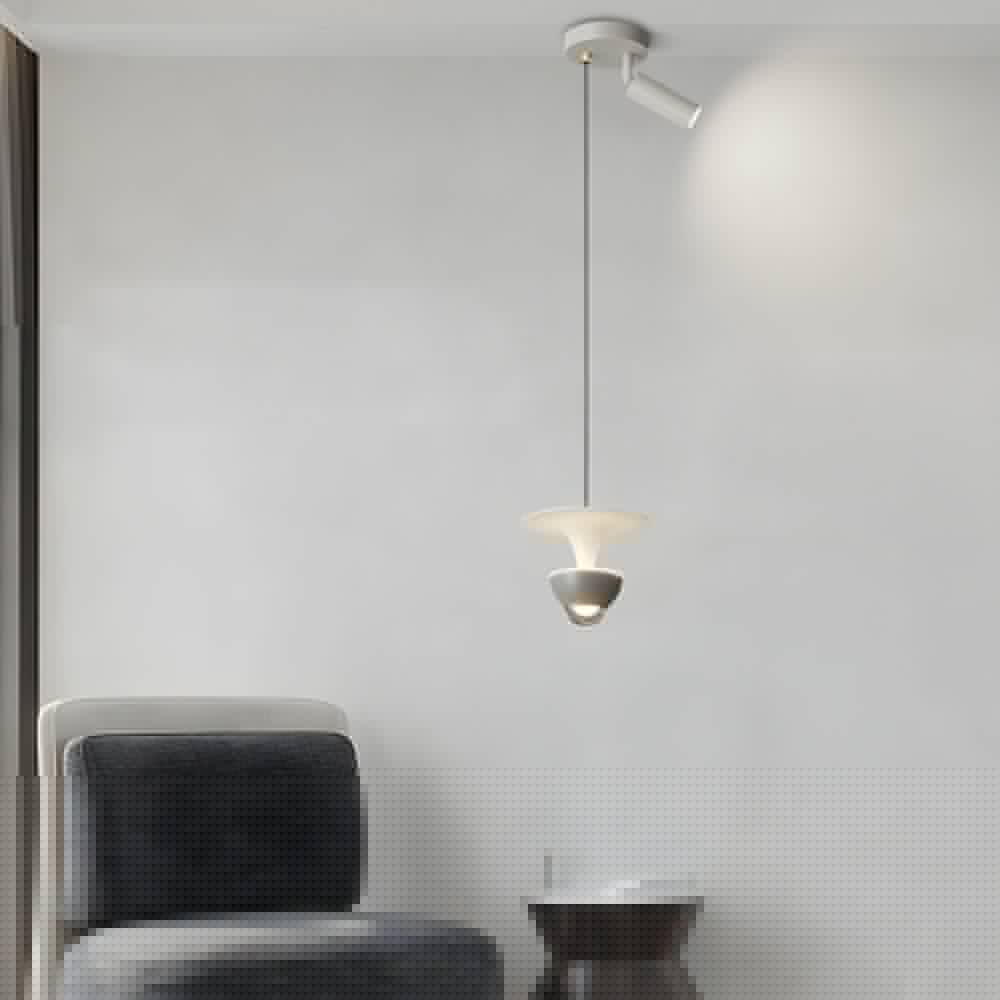 Modern Small Spotlight Pendant Light – LED with 3-Step Dimming