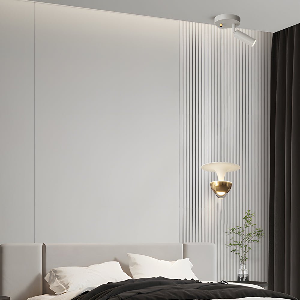 Modern Small Spotlight Pendant Light – LED with 3-Step Dimming