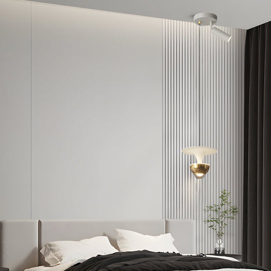 Modern Small Spotlight Pendant Light – LED with 3-Step Dimming
