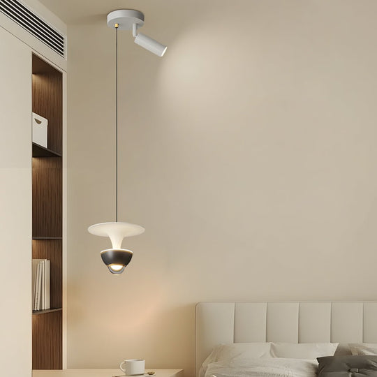 Modern Small Spotlight Pendant Light – LED with 3-Step Dimming