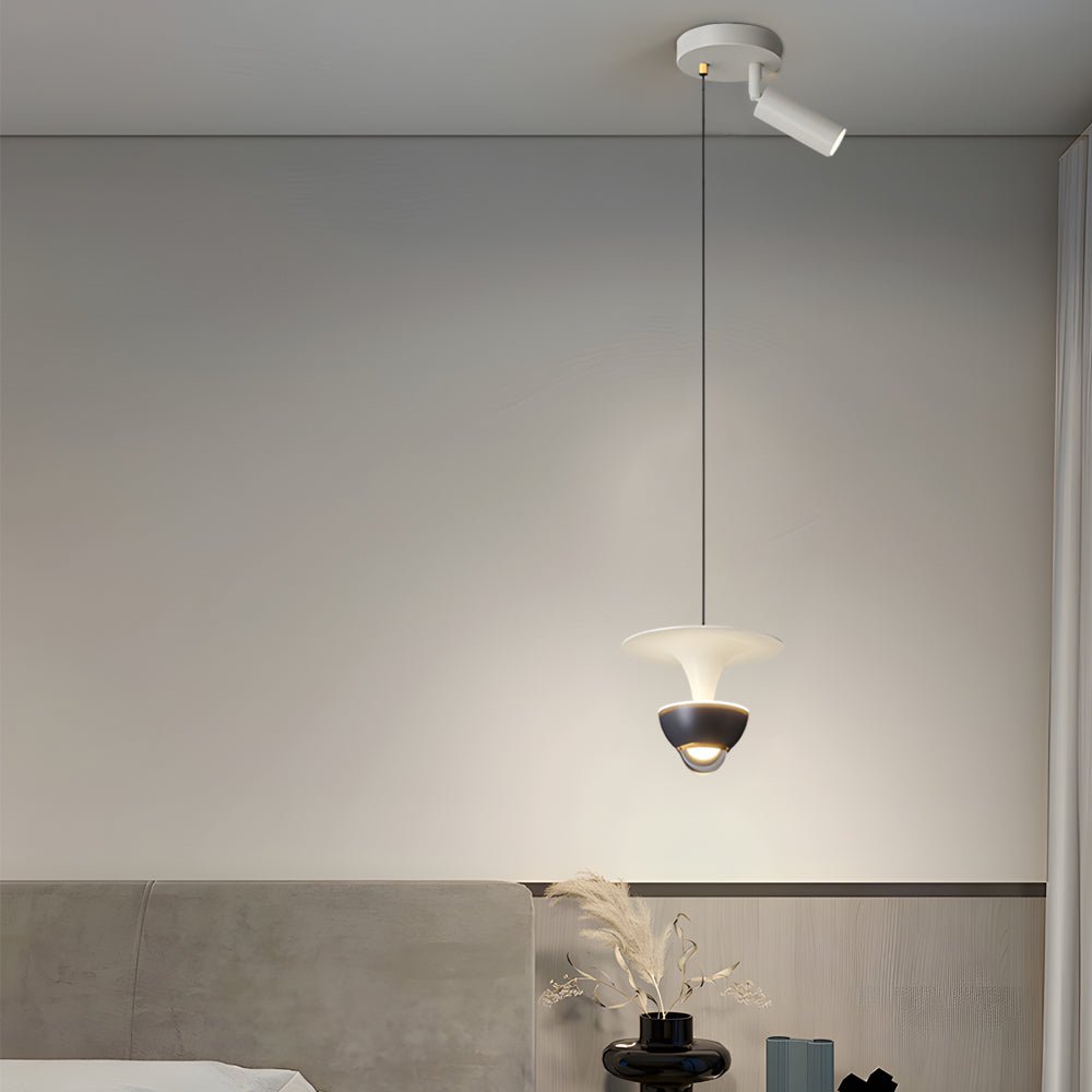 Modern Small Spotlight Pendant Light – LED with 3-Step Dimming