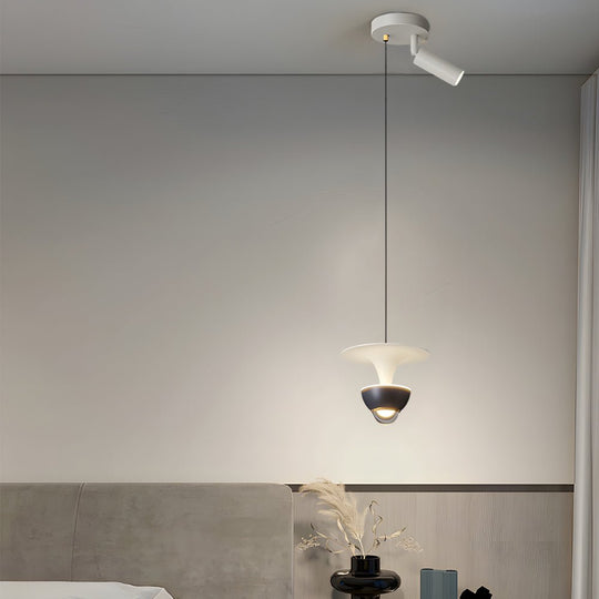 Modern Small Spotlight Pendant Light – LED with 3-Step Dimming