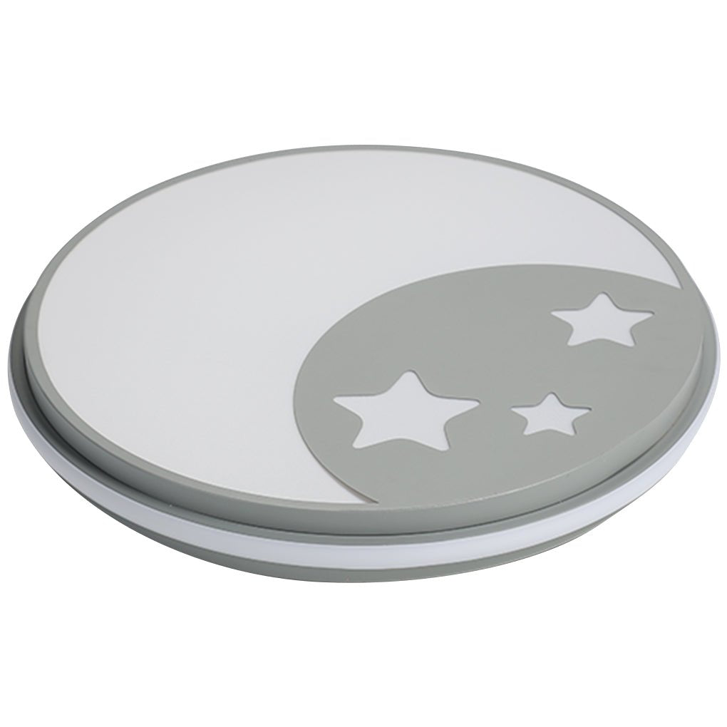 Creative Circular Cartoon Pattern LED Ceiling Lamp for Children’s Room