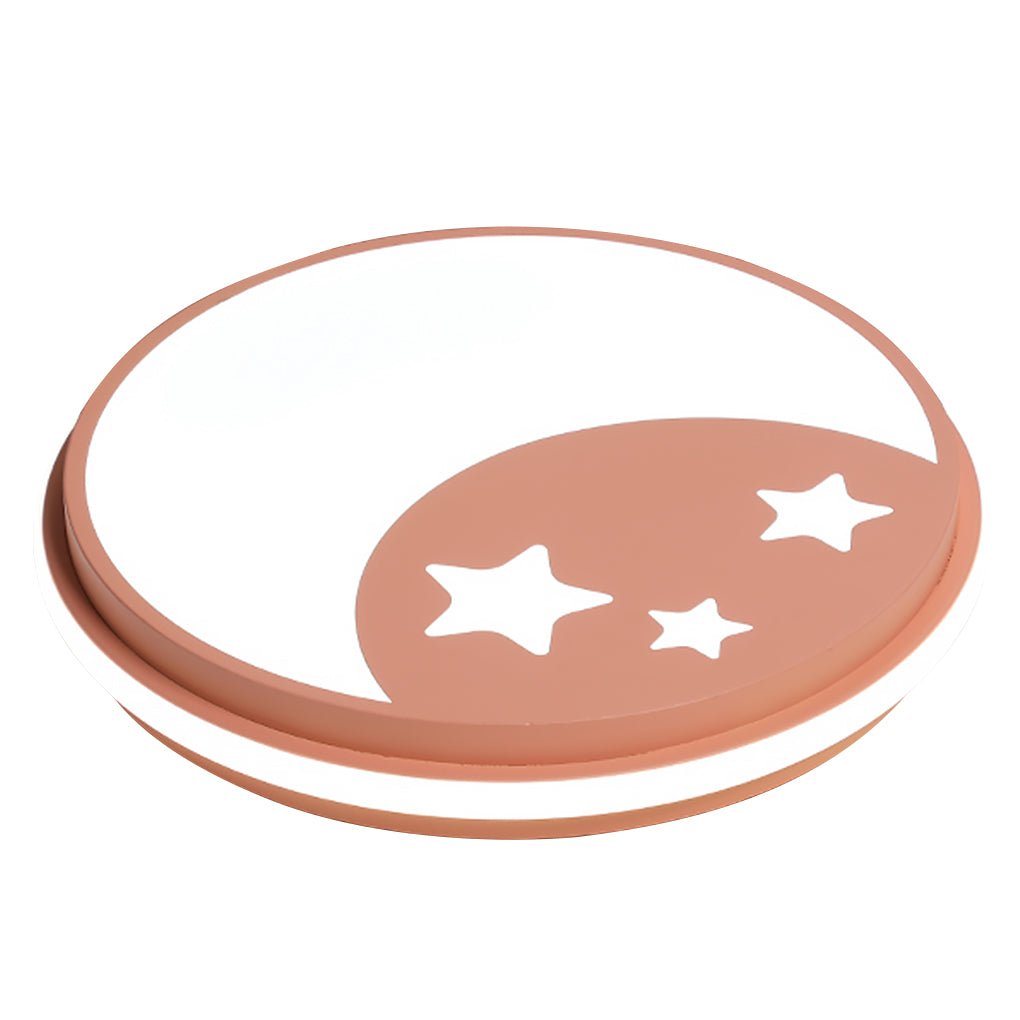 Creative Circular Cartoon Pattern LED Ceiling Lamp for Children’s Room