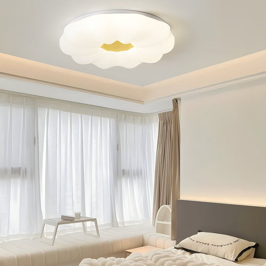 Modern Cloud Flower LED Ceiling Light – 3-Step Dimming