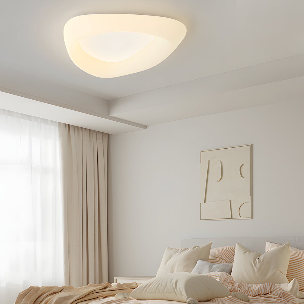 Creative Cobblestone Ceiling Light with 3-Step Dimming