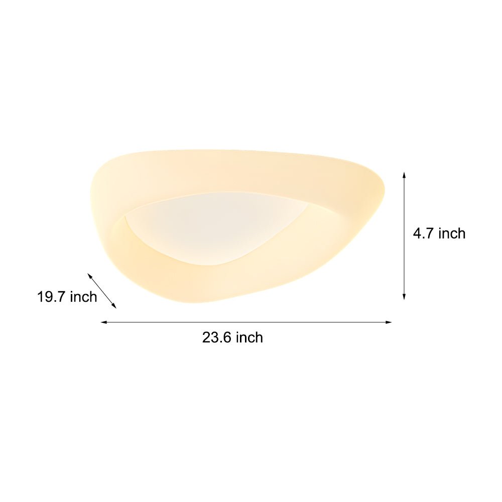 Creative Cobblestone Ceiling Light with 3-Step Dimming