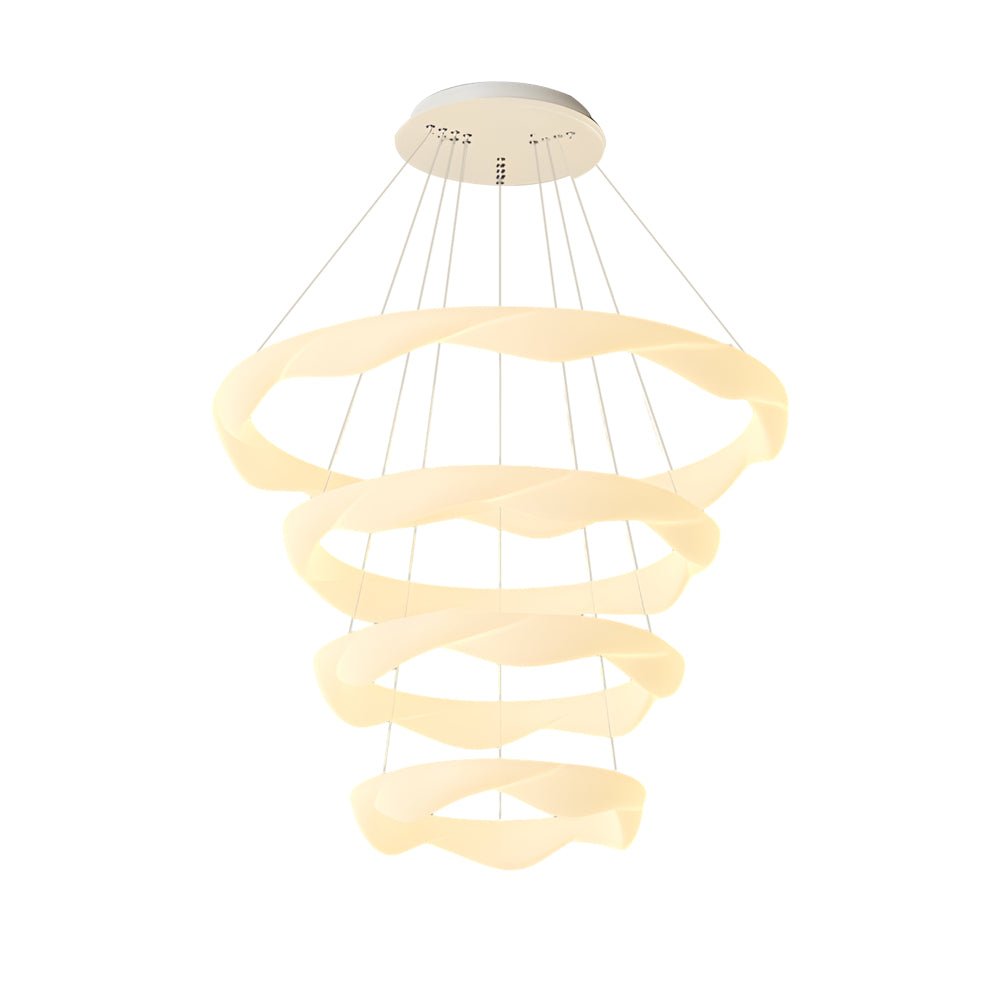 Modern Designer Ring LED Chandelier – 1/2/3/4/5 Rings