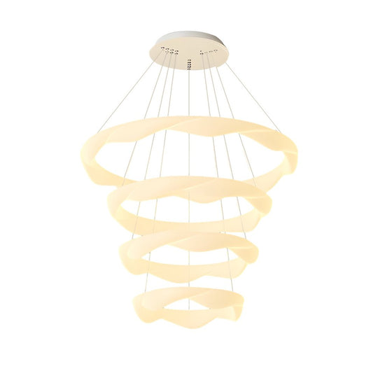 Modern Designer Ring LED Chandelier – 1/2/3/4/5 Rings