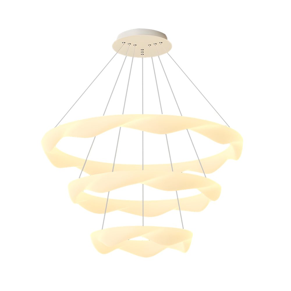 Modern Designer Ring LED Chandelier – 1/2/3/4/5 Rings