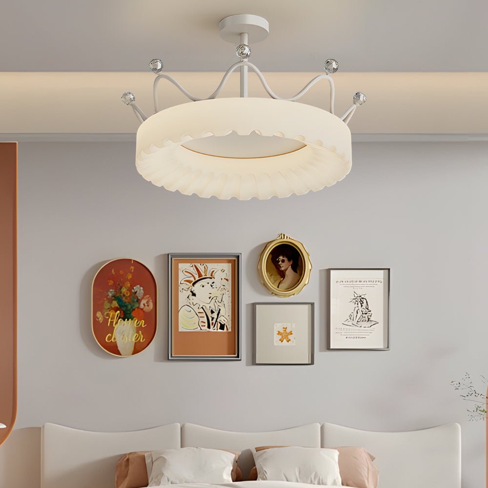 Creative Crowns 3-Step Dimming Modern Ceiling Light
