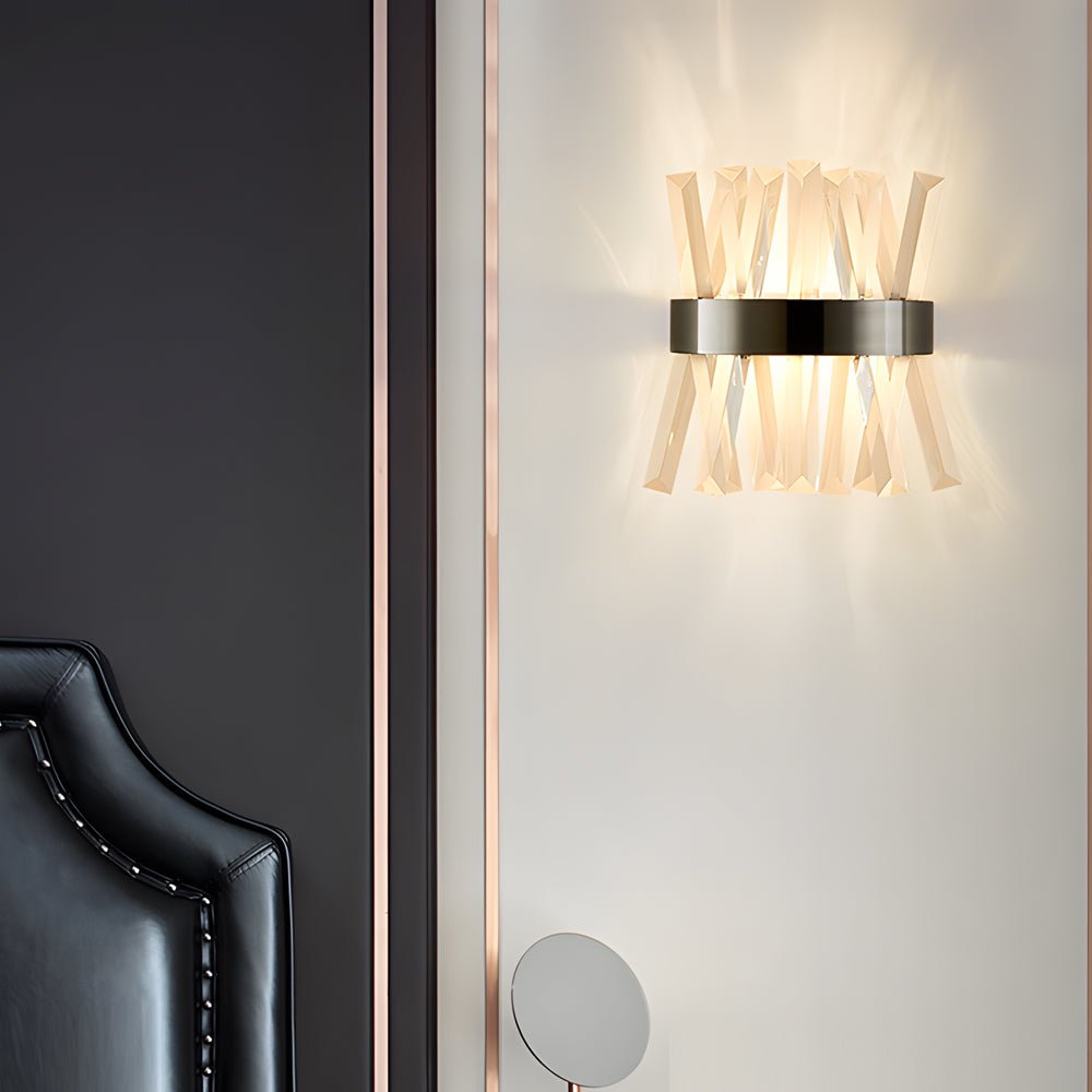 Creative Crystal Strips Luxury Up & Down Lighting Nordic Wall Lamp