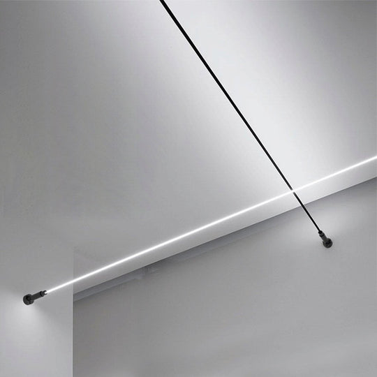 Creative Rotatable Steel LED Strip Light – Adjustable Minimalist Linear Lighting
