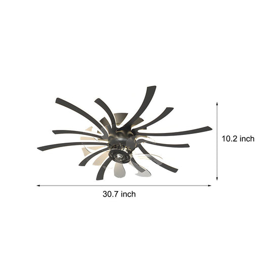 Creative Flowers Ceiling Fan with Light