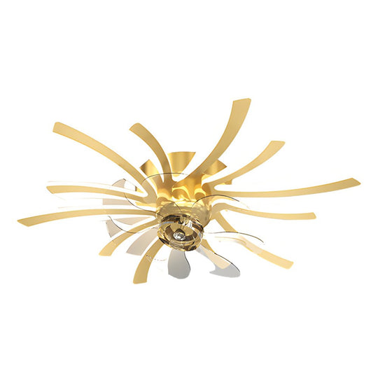 Creative Flowers Ceiling Fan with Light