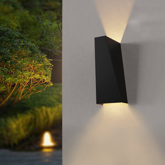 Creative Geometric LED Up and Down Modern Wall Light