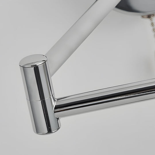 Creative Glass Swing Arm 3 Step Dimming Wall Lamp with Remote