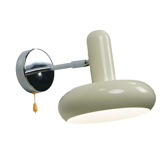 Creative Glass Swing Arm 3 Step Dimming Wall Lamp with Remote