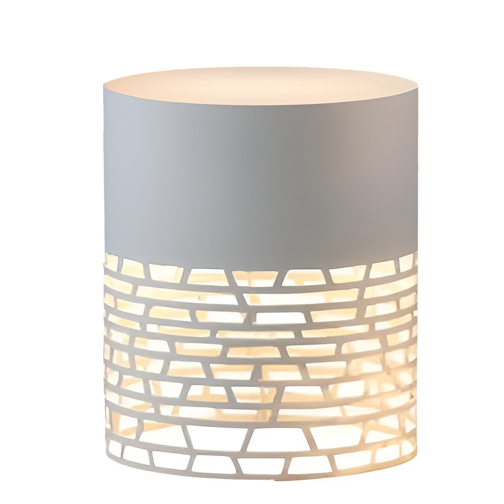 Stylish Hollow Mesh LED Cylinder Light