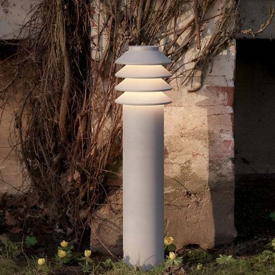 Modern Aluminum LED Outdoor Cylinder Light