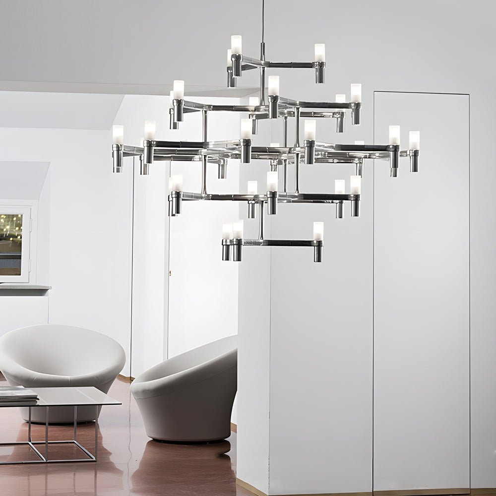Creative Metal Geometric LED Nordic Chandelier