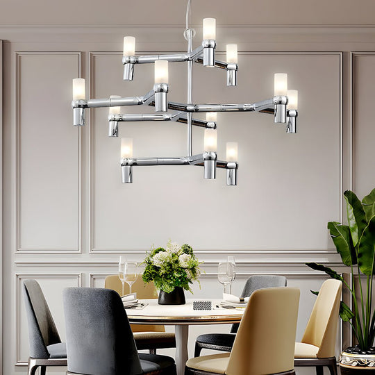 Creative Metal Geometric LED Nordic Chandelier