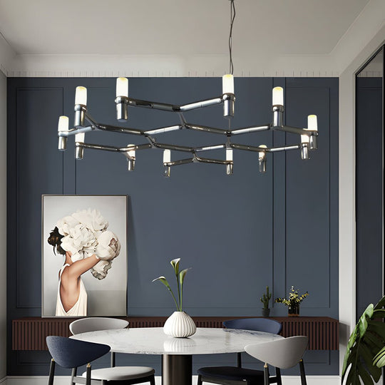 Creative Metal Geometric LED Nordic Chandelier