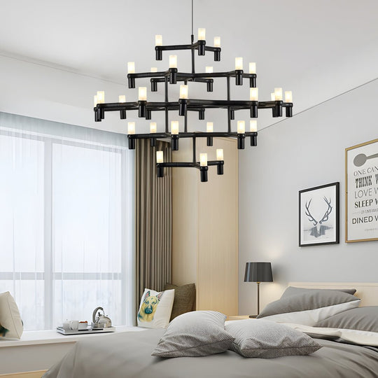 Creative Metal Geometric LED Nordic Chandelier