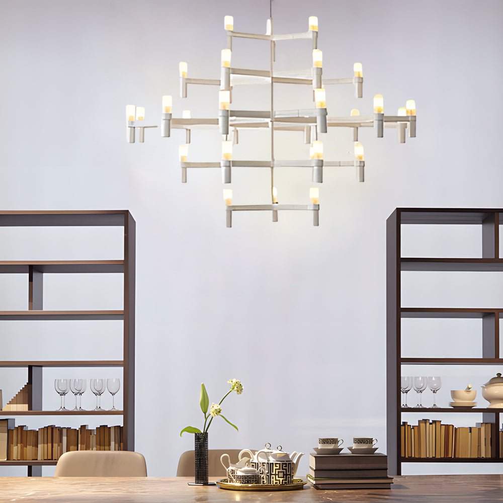 Creative Metal Geometric LED Nordic Chandelier