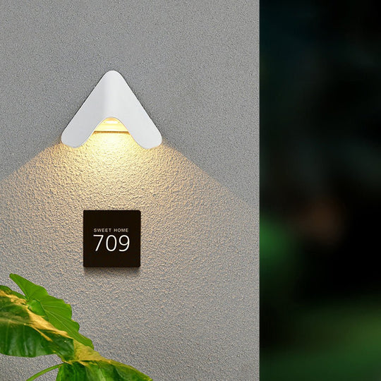 Creative Modern LED Wall Sconce Indoor Outdoor Waterproof Lamp