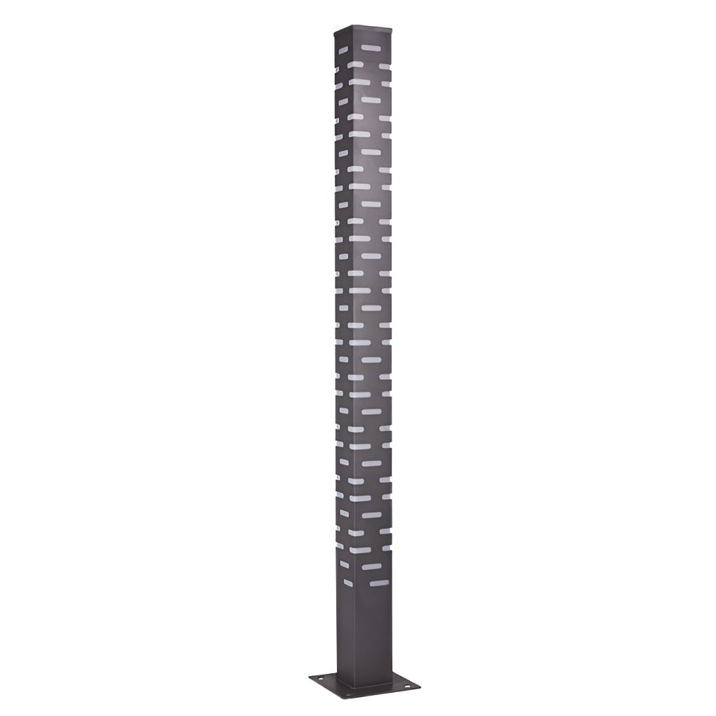 Modern Rectangular Outdoor Bollard Lights – Sleek and Durable