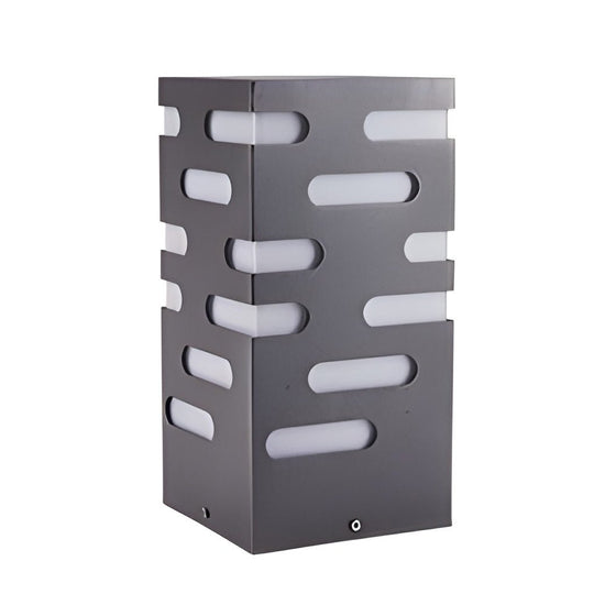 Modern Rectangular Outdoor Bollard Lights – Sleek and Durable