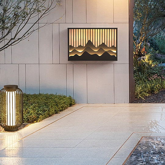 Creative LED Outdoor Wall Light Waterproof Landscape