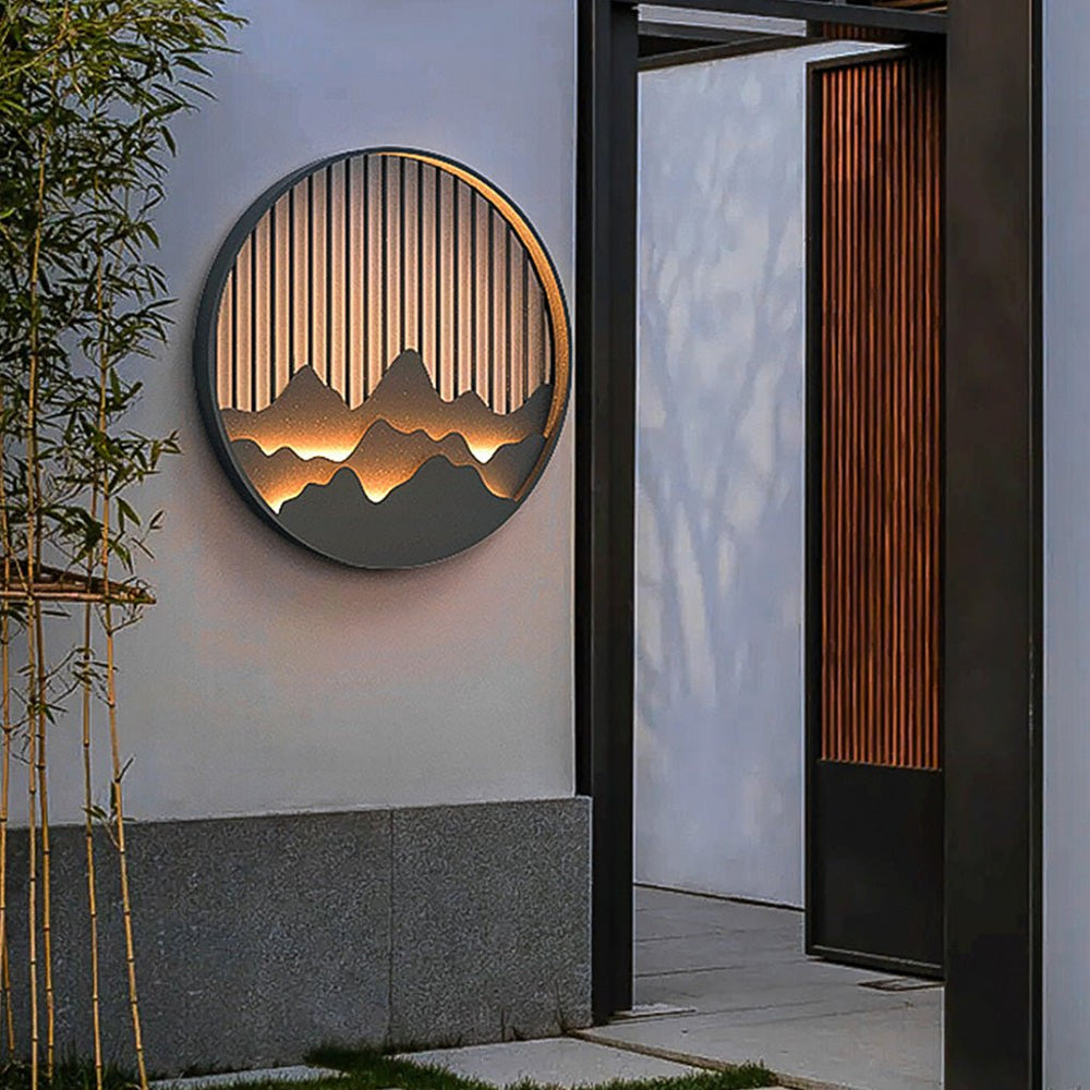 Creative LED Outdoor Wall Light Waterproof Landscape