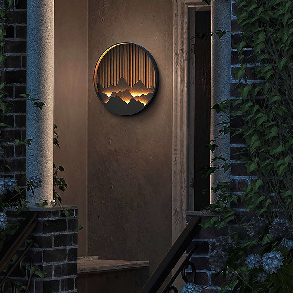 Creative LED Outdoor Wall Light Waterproof Landscape
