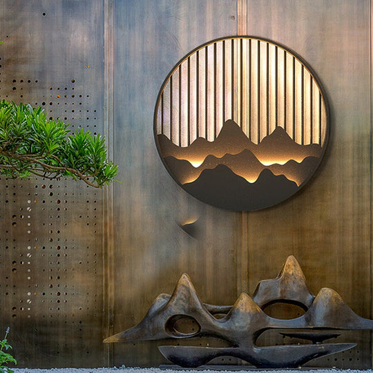 Creative LED Outdoor Wall Light Waterproof Landscape
