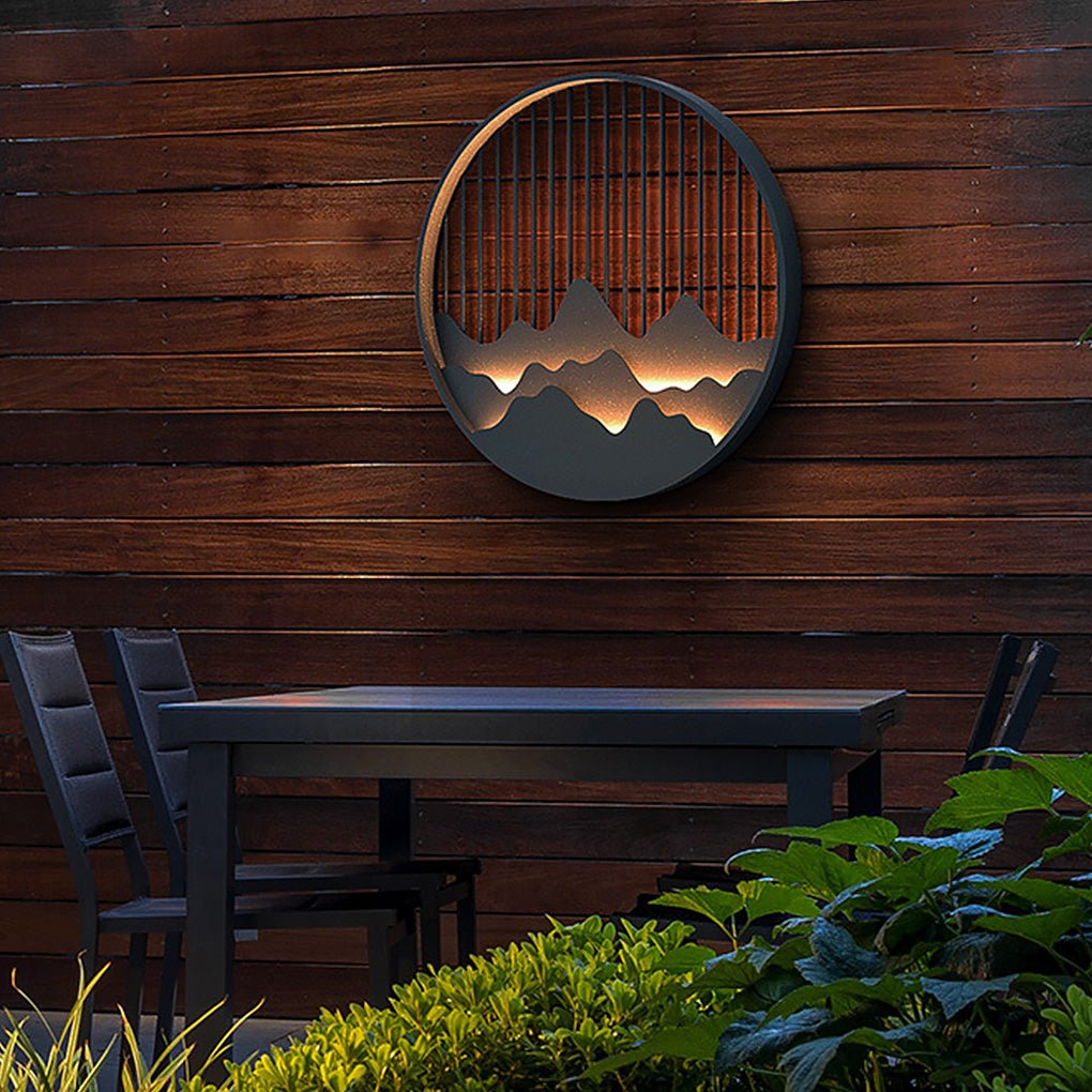 Creative LED Outdoor Wall Light Waterproof Landscape