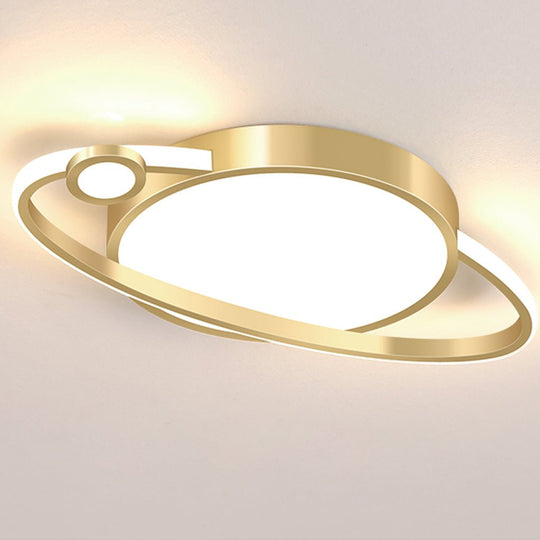 Creative Personalized Intelligent Control 3-Color Adjustable LED Ceiling Light
