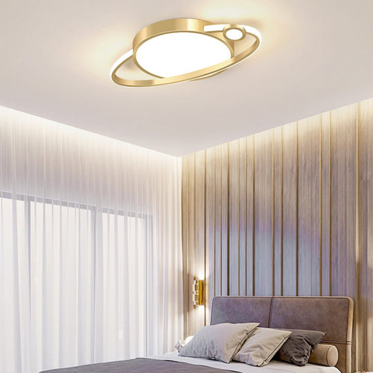 Creative Personalized Intelligent Control 3-Color Adjustable LED Ceiling Light