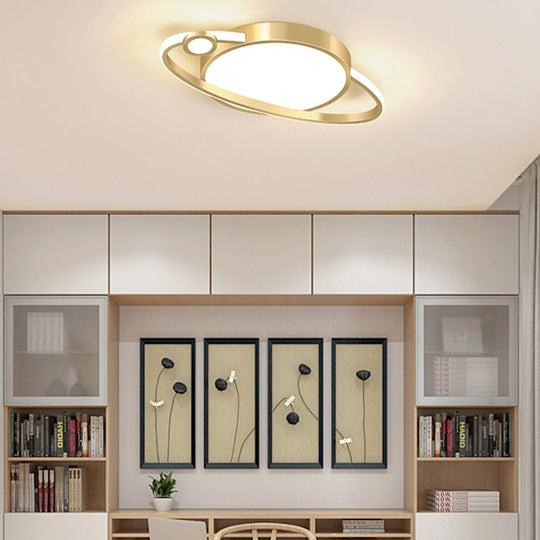 Creative Personalized Intelligent Control 3-Color Adjustable LED Ceiling Light