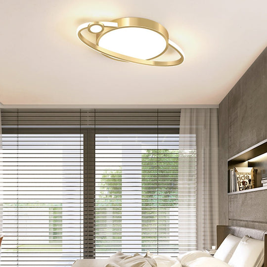 Creative Personalized Intelligent Control 3-Color Adjustable LED Ceiling Light