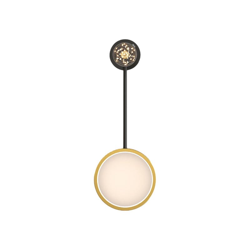 Creative Rings Stars 3 Step Dimming Modern Wall Lamp