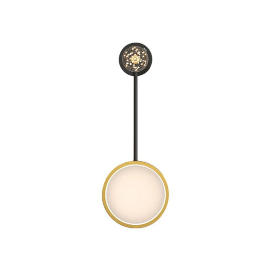 Creative Rings Stars 3 Step Dimming Modern Wall Lamp